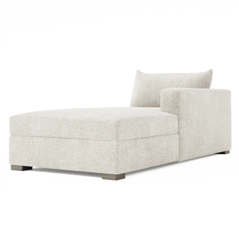 Helena Fabric Right Arm Chaise