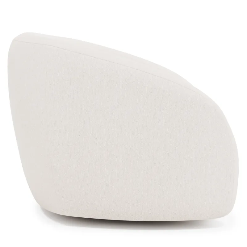 Plush Austen Fabric Swivel Chair