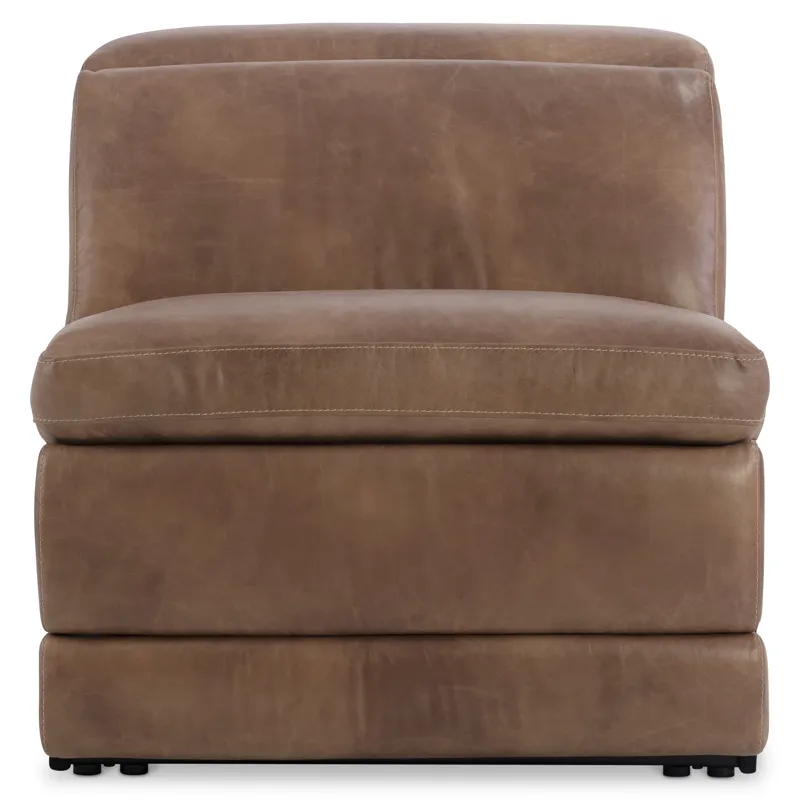 Lioni Leather Armless Power Motion Chair