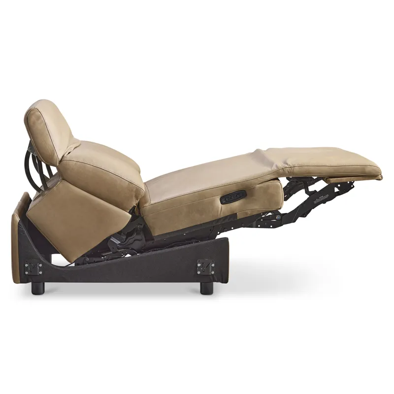 Alta Leather Armless Power Motion Chair