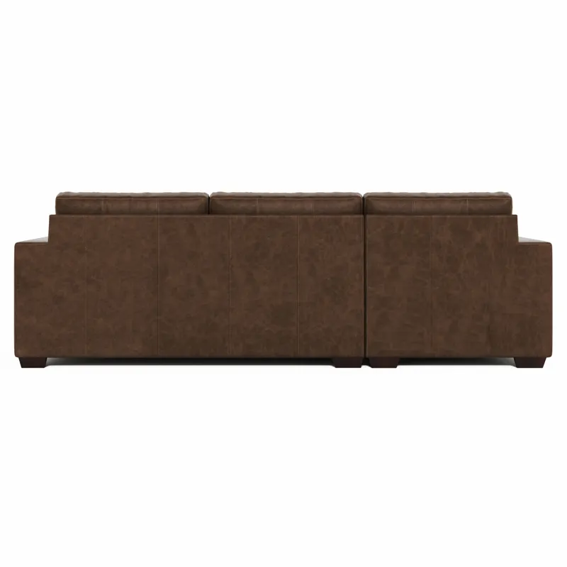 Dawkins Leather Sectional