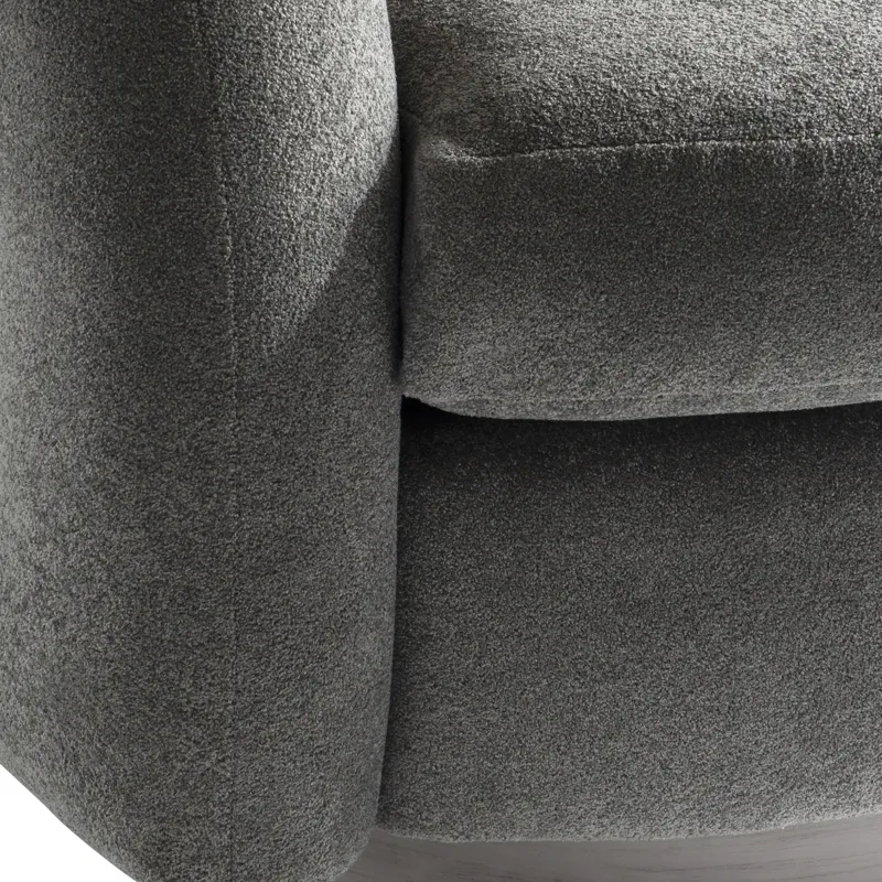 Milo Fabric Swivel Chair