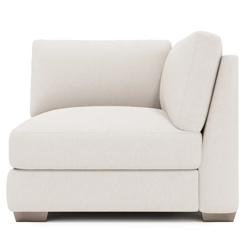 Plush Dawkins Fabric Corner Chair