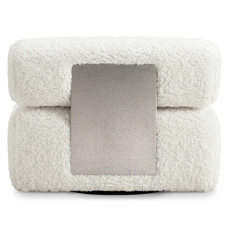 Paley Shearling Swivel Chair