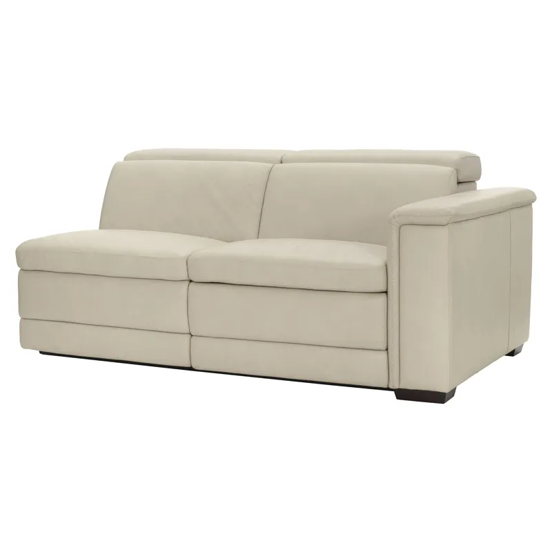 Lioni Leather Right Arm Power Motion Loveseat