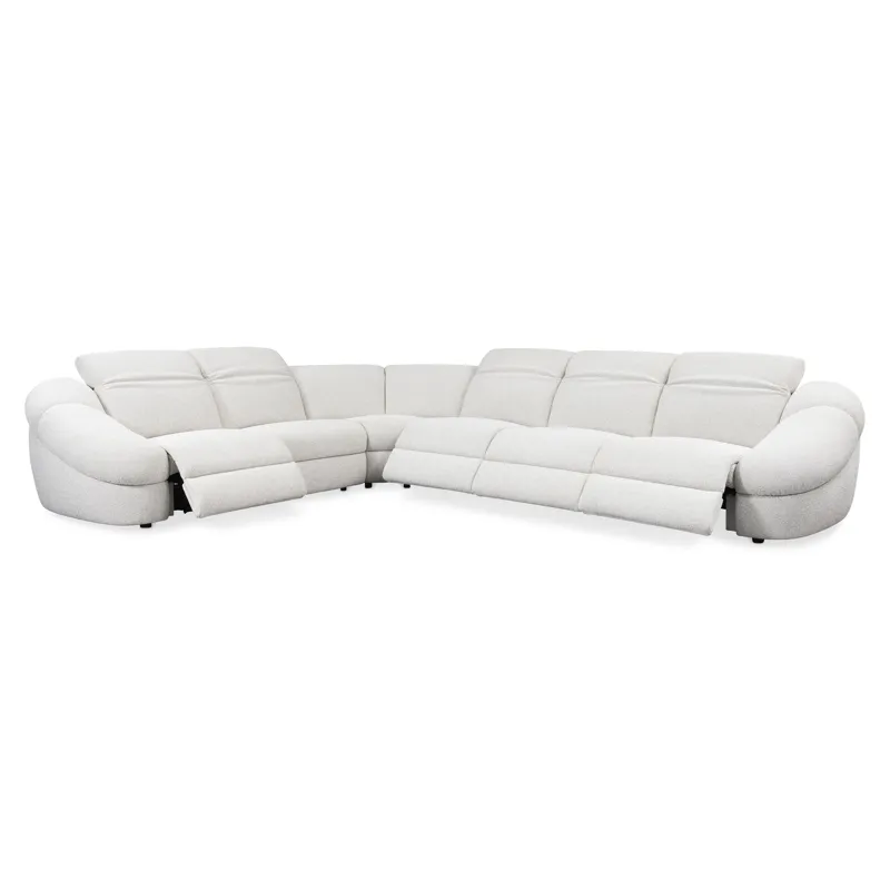 Massimo Fabric Power Motion Sectional