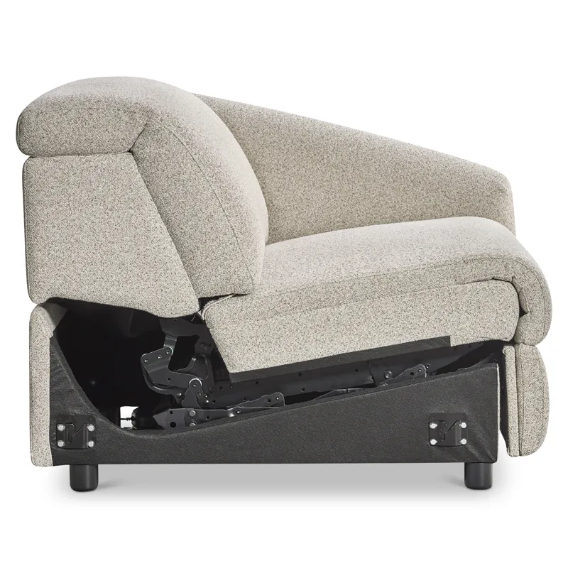 Avignon Fabric Right Arm Power Motion Chair