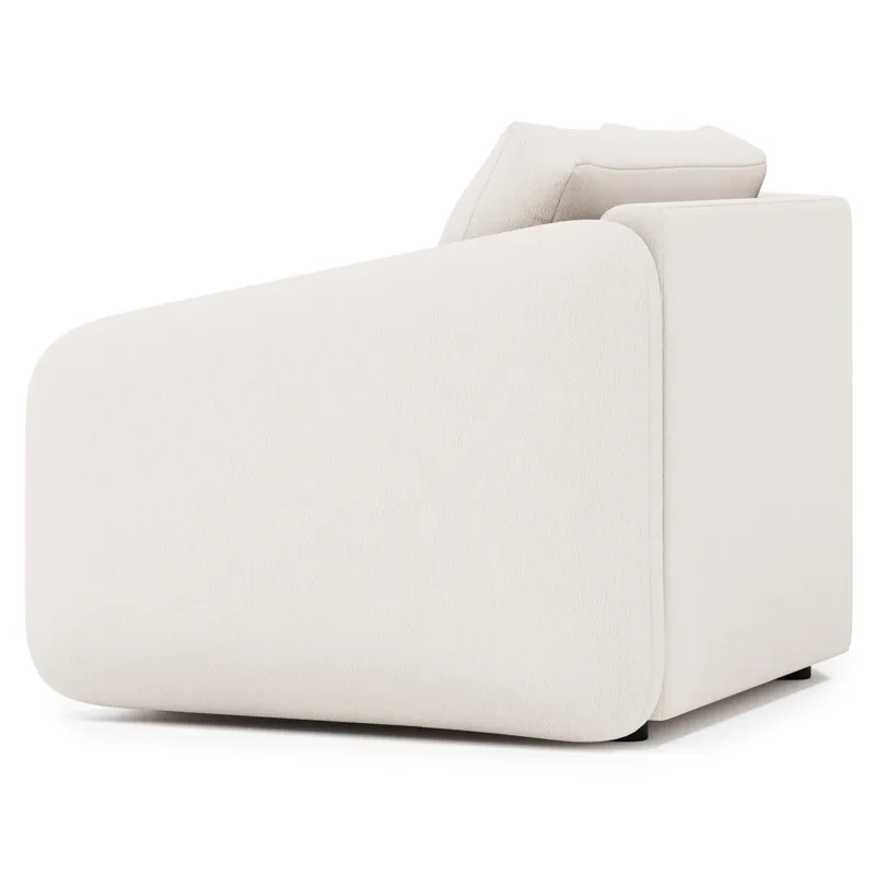 Soleil Fabric Right Arm Loveseat