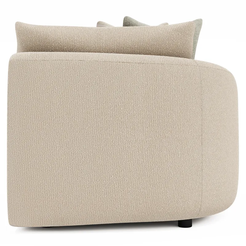 Jules Fabric Left Arm Chair