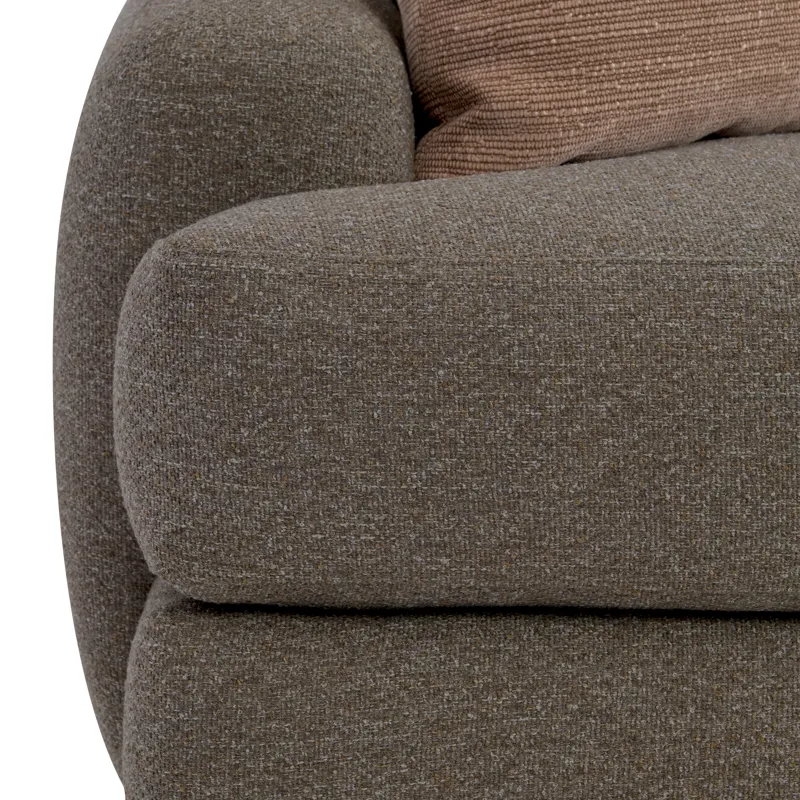 Plush Cameron Fabric Swivel Chair