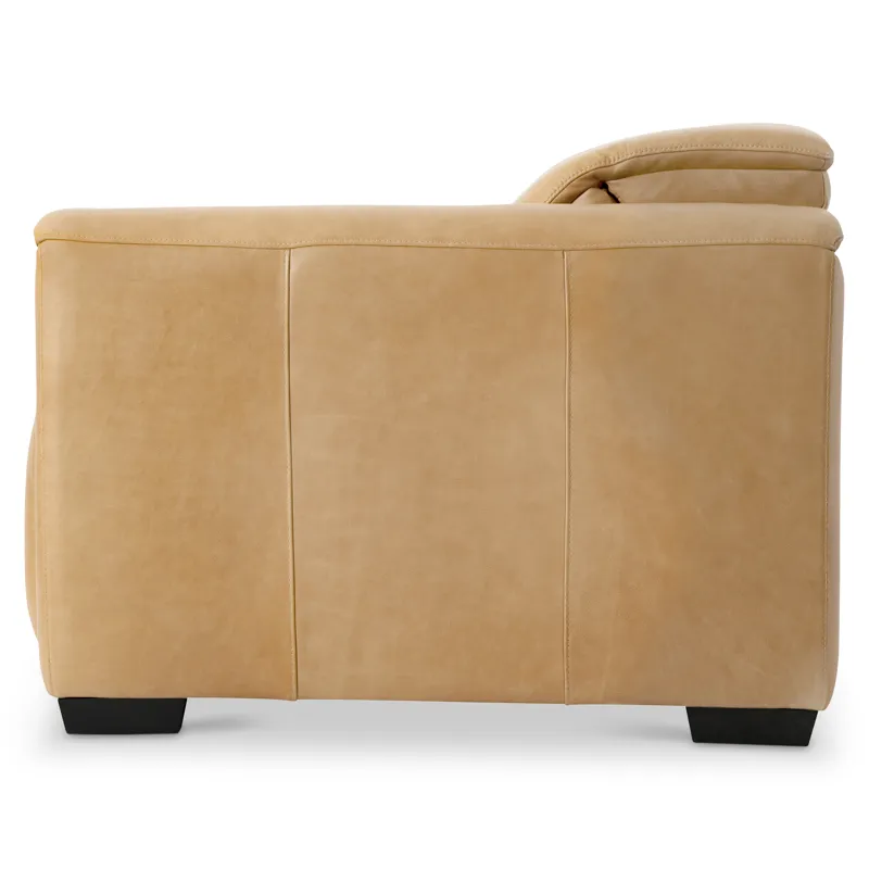 Billings Leather Right Arm Power Motion Chair