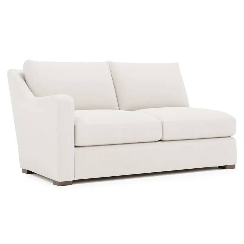Ventura Fabric Left Arm Loveseat