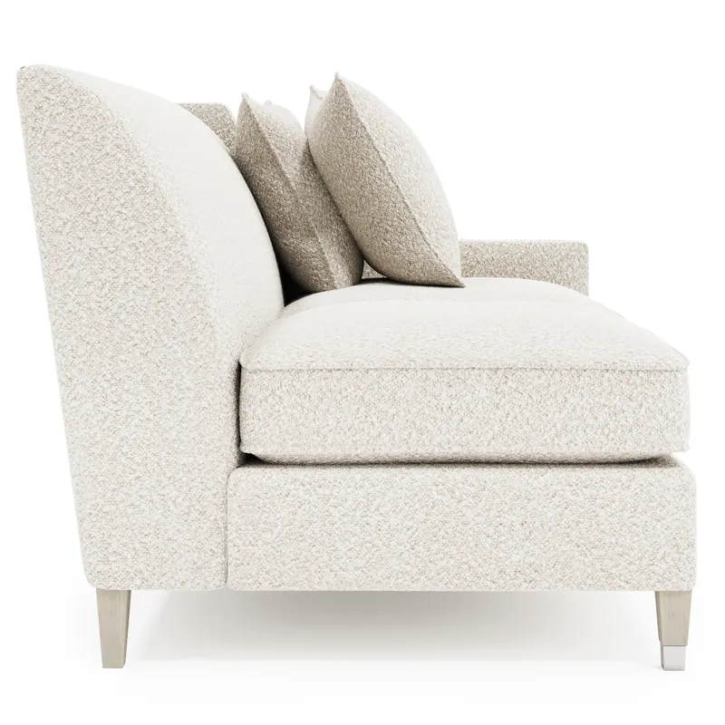 Palisades Fabric Right Arm Loveseat