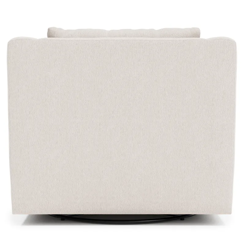 Plush Gabi Fabric Swivel Chair