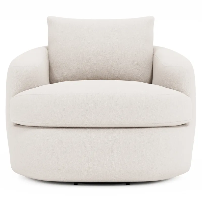 Jules Fabric Swivel Chair