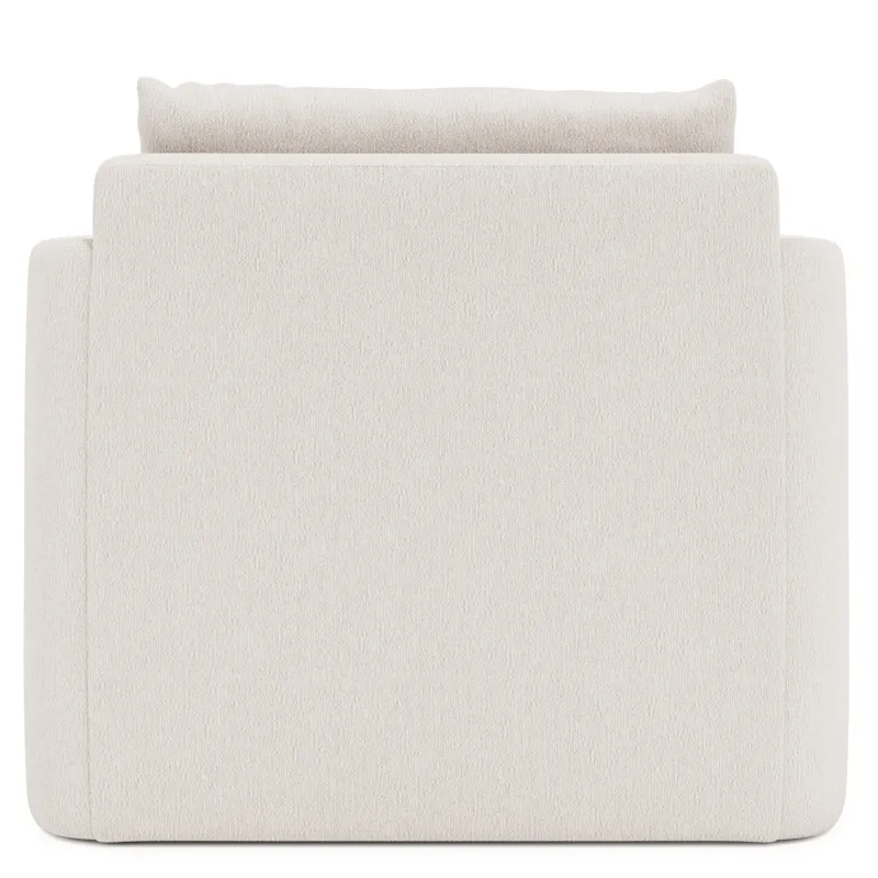 Plush Rory Fabric Swivel Chair