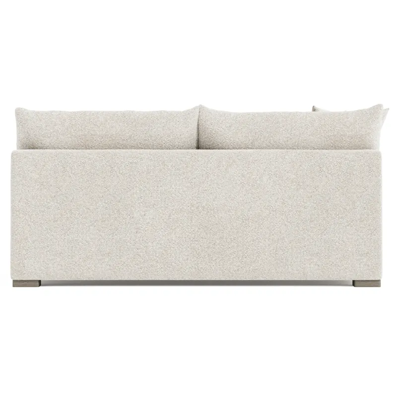 Helena Fabric Armless Loveseat