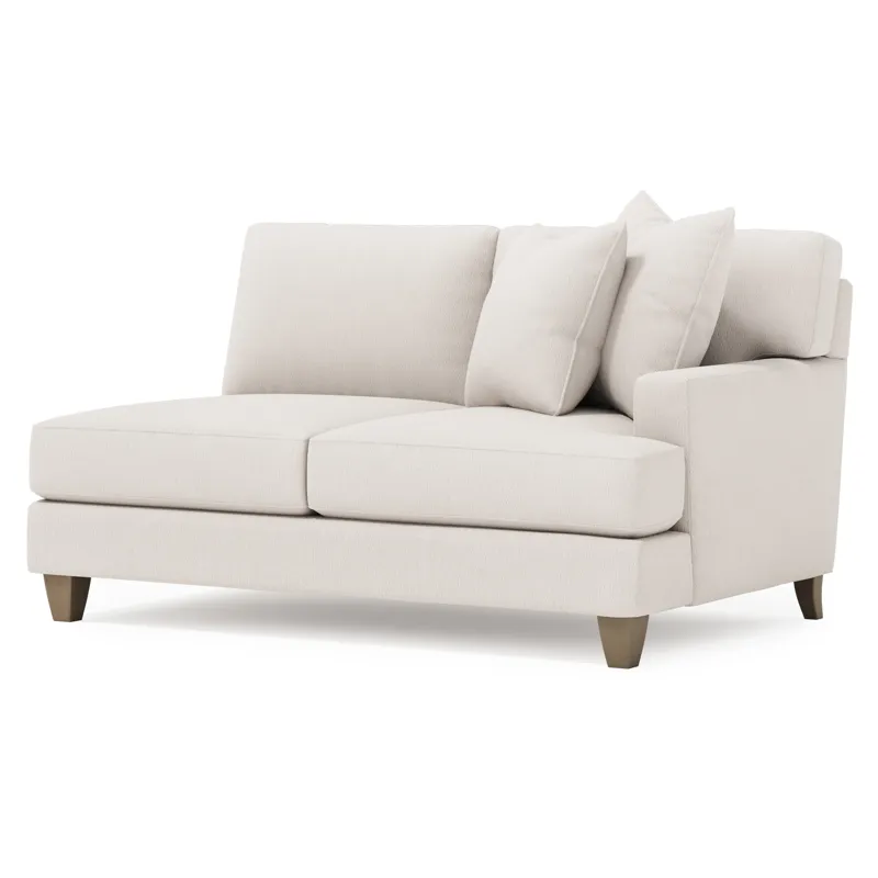Bernhardt Solutions Mila Fabric Right Arm Loveseat