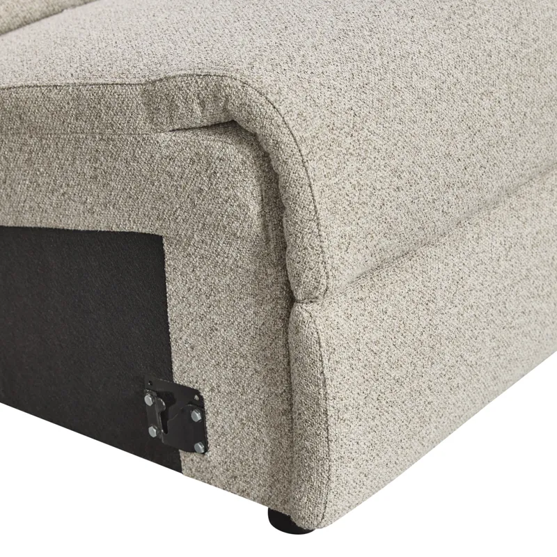 Avignon Fabric Armless Chair