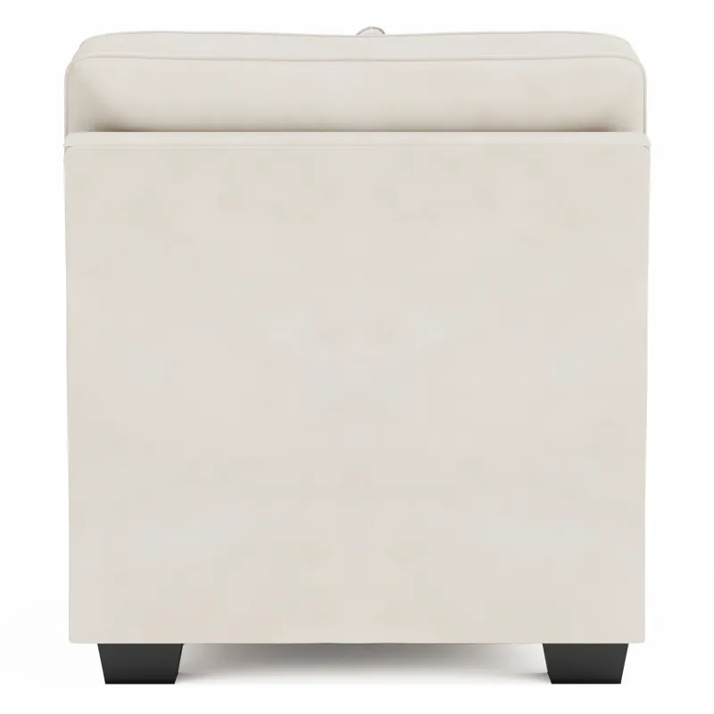 Grandview Leather Armless Chair