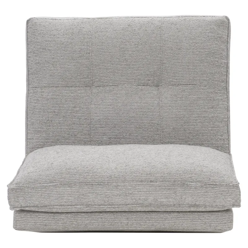 Plush Nest Fabric Armless Chair