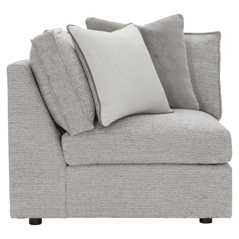 Plush Nest Fabric Corner Chair