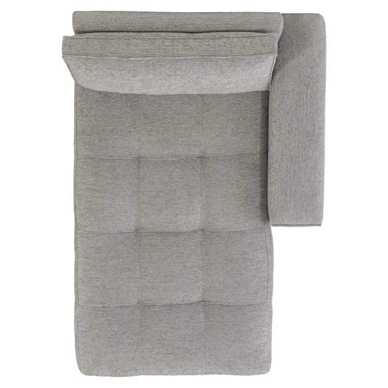 Plush Nest Fabric Right Arm Chaise