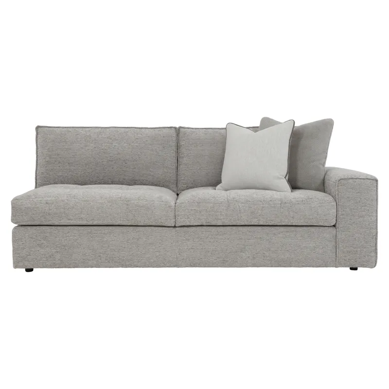Plush Nest Fabric Right Arm Loveseat