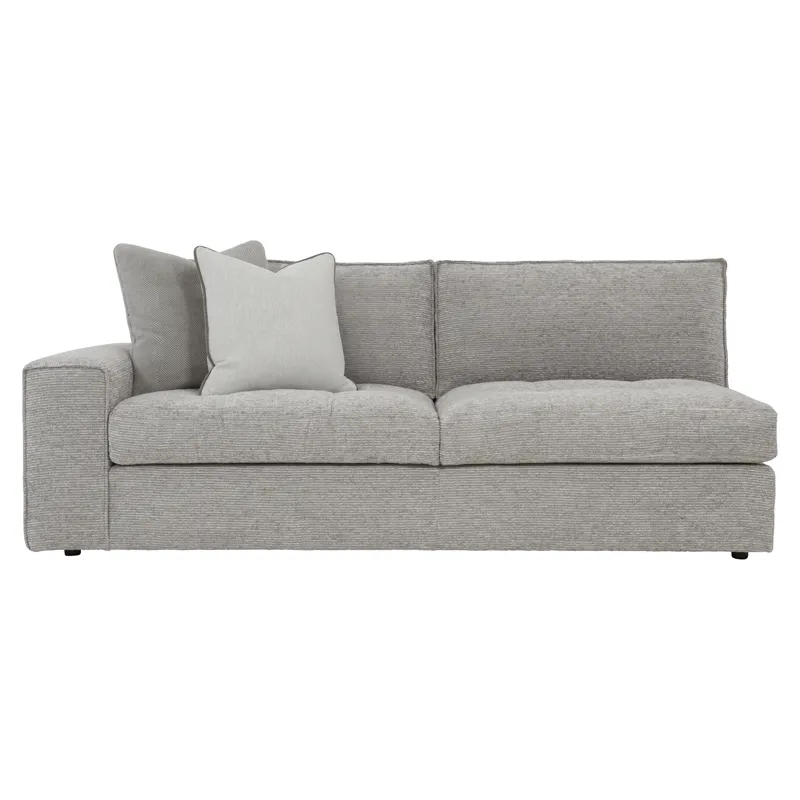Plush Nest Fabric Left Arm Loveseat