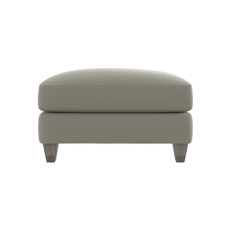 Plush Mila Fabric Ottoman