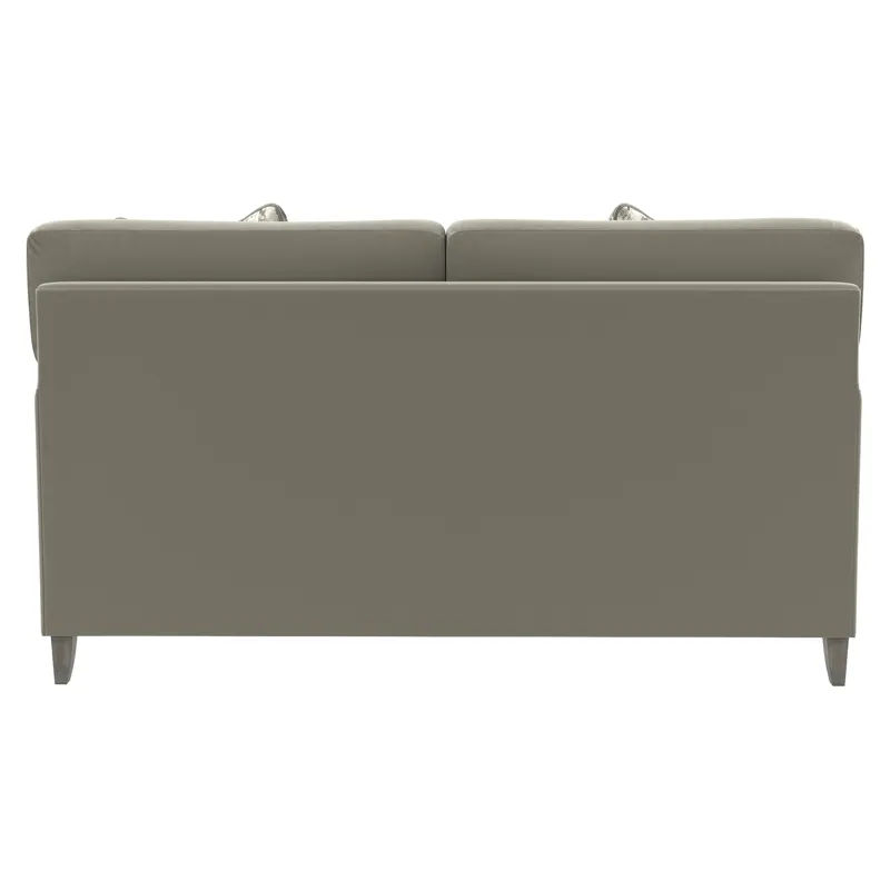 Plush Mila Fabric Loveseat