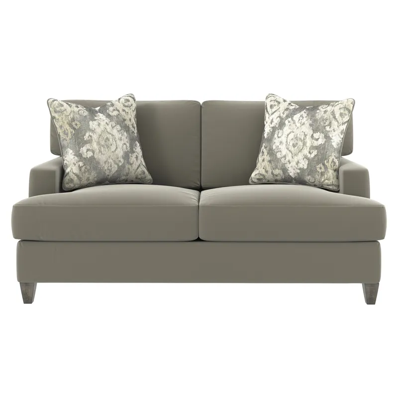 Plush Mila Fabric Loveseat