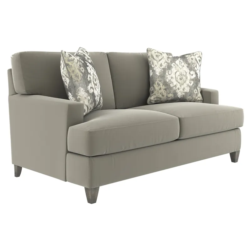 Plush Mila Fabric Loveseat