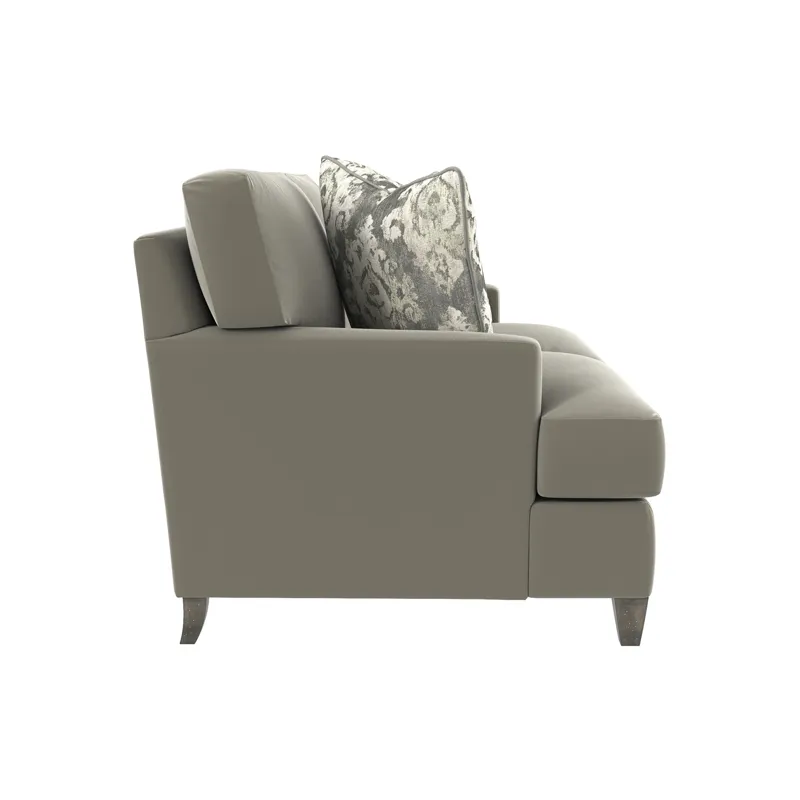 Plush Mila Fabric Loveseat