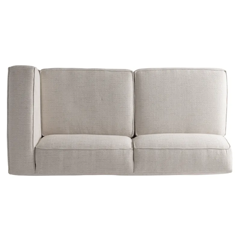 Plush Bliss Fabric Right Arm Loveseat