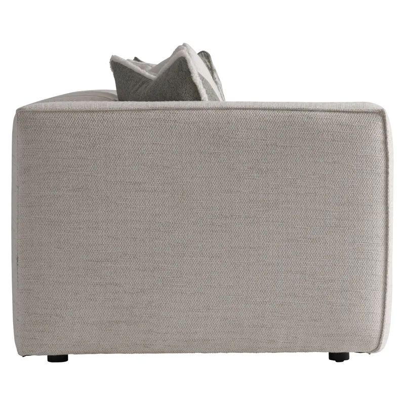 Plush Bliss Fabric Left Arm Loveseat