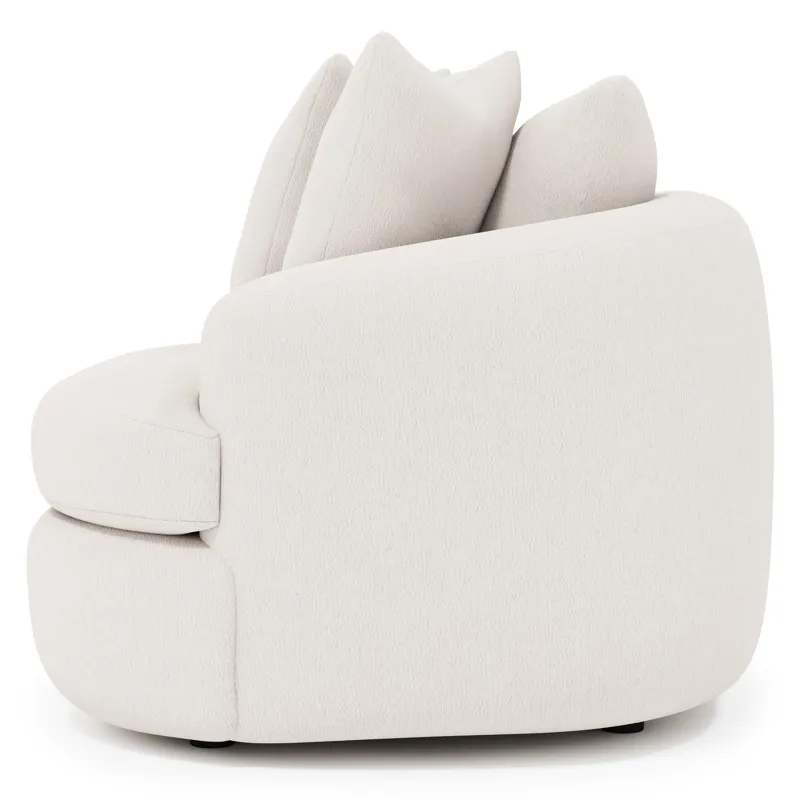 Jules Fabric Right Arm Chair