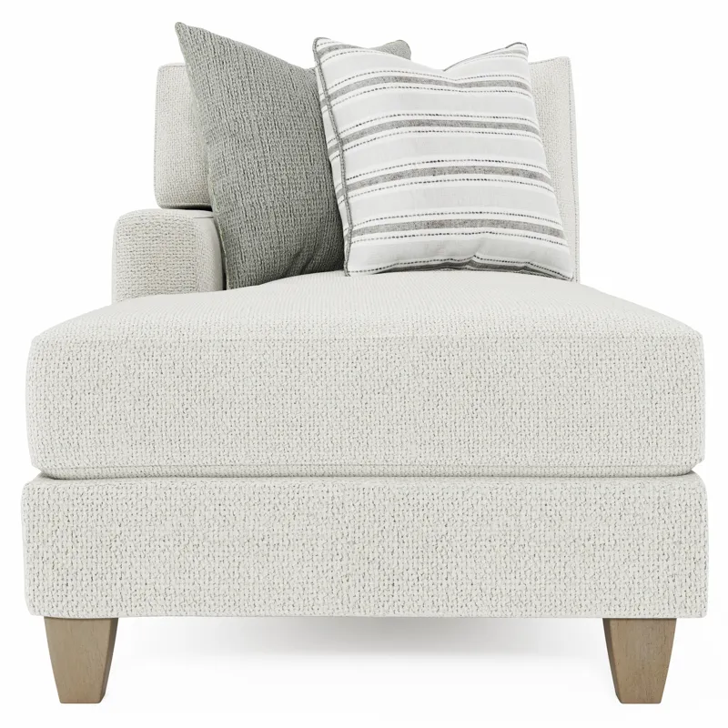 Mila Fabric Left Arm Chaise