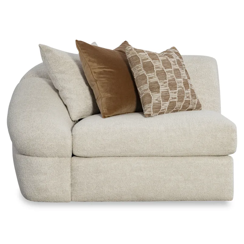 St. Tropez Fabric Left Arm Chair