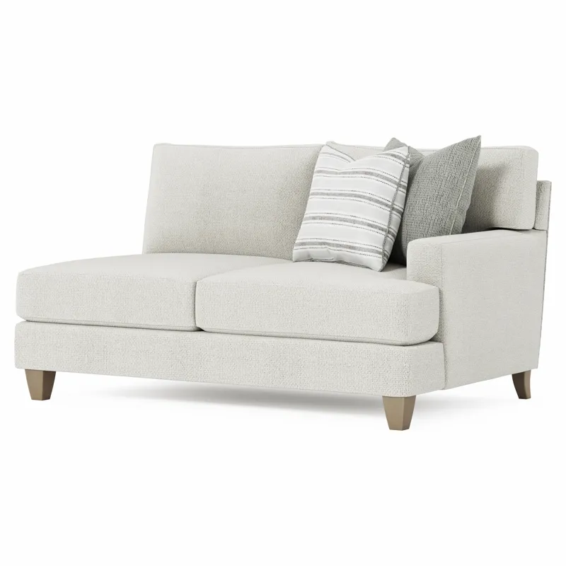 Mila Fabric Right Arm Loveseat
