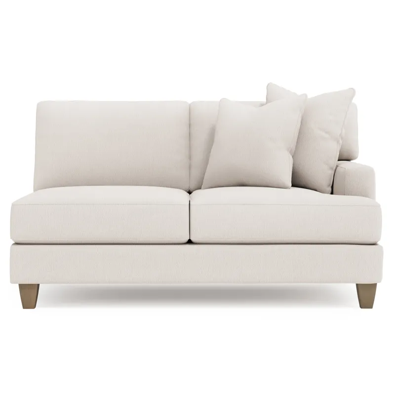 Bernhardt Solutions Mila Fabric Right Arm Loveseat