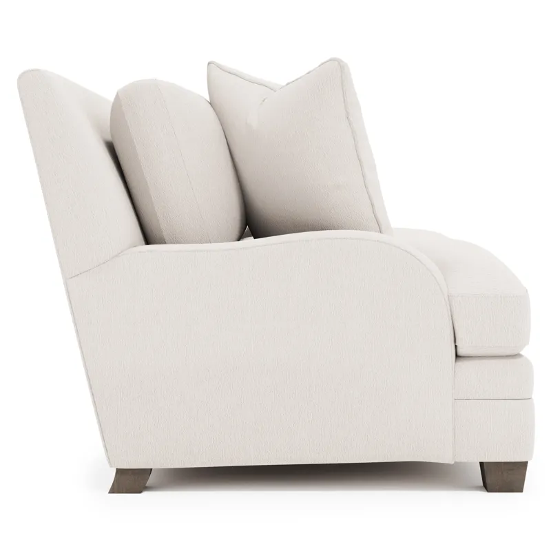 Plush Rollins Fabric Loveseat