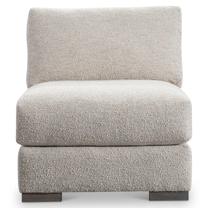 Drew Fabric Armless Chair