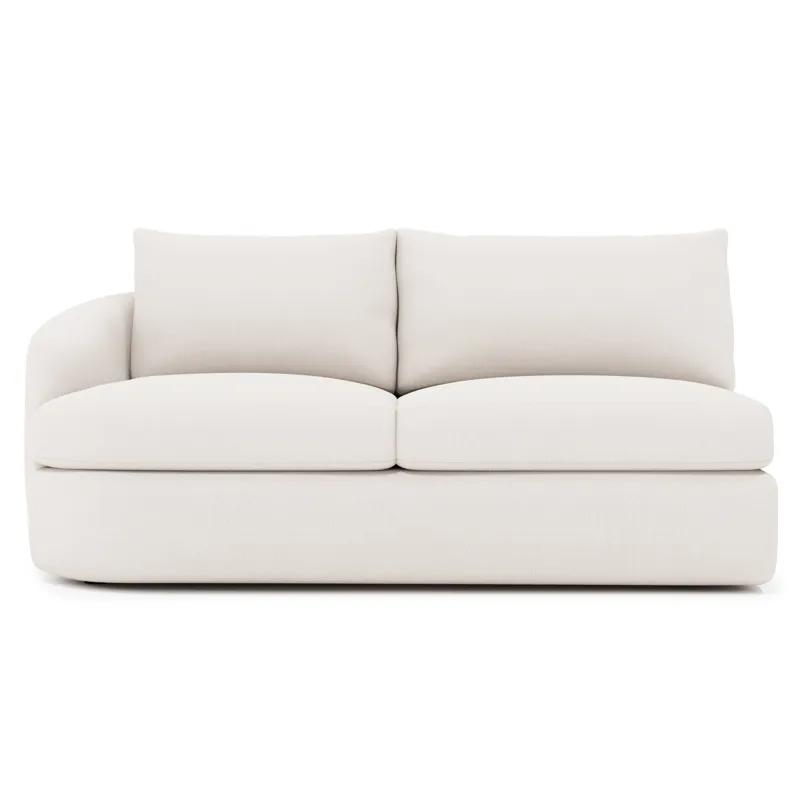 Jules Fabric Left Arm Loveseat