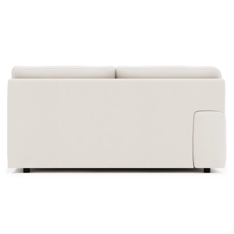 Serena Fabric Left Arm Loveseat