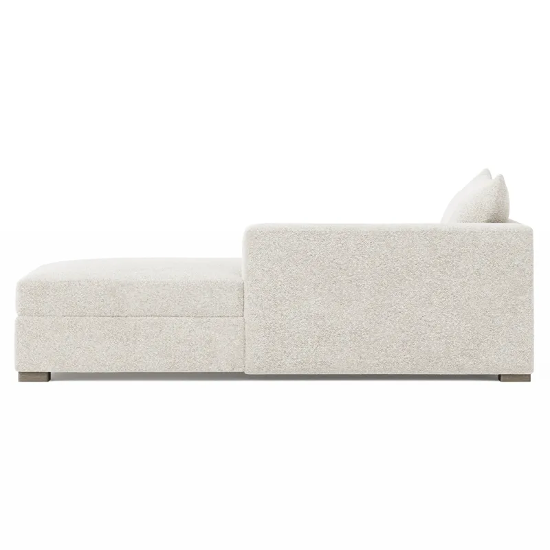 Helena Fabric Right Arm Chaise