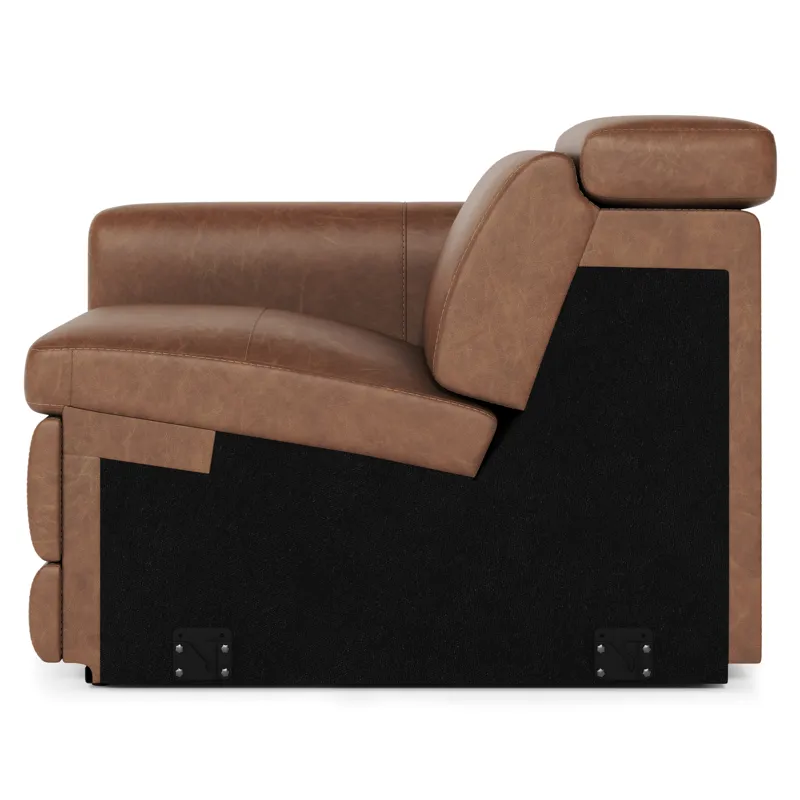 Lioni Leather Left Arm Power Motion Chair