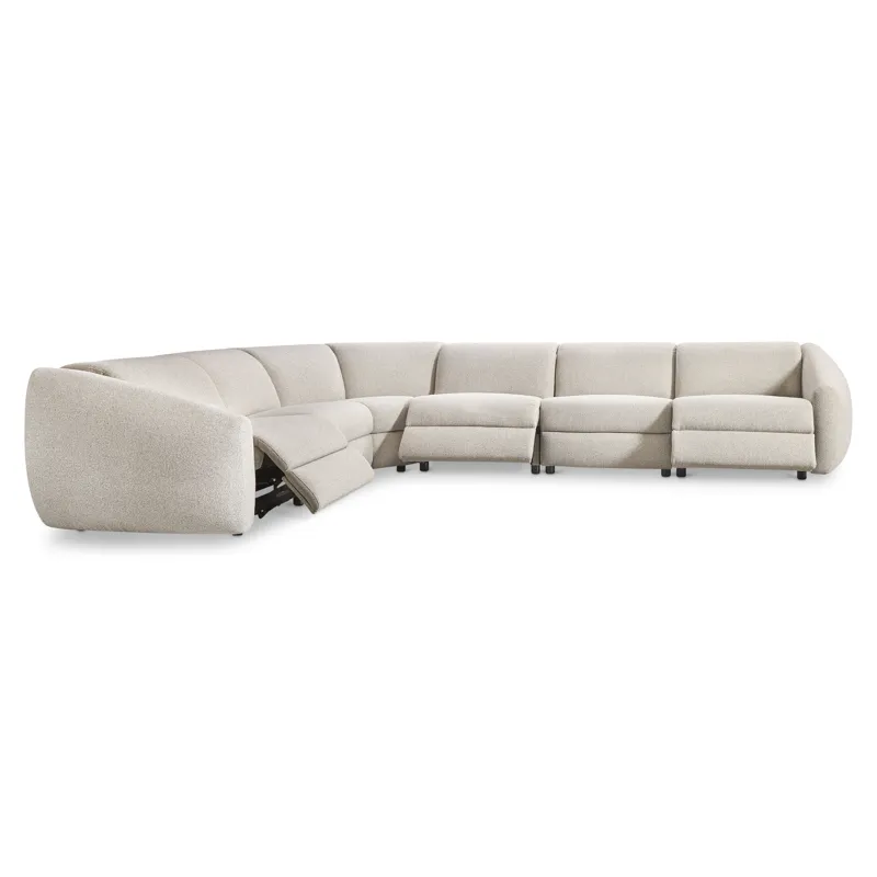Avignon Fabric Power Motion Sectional