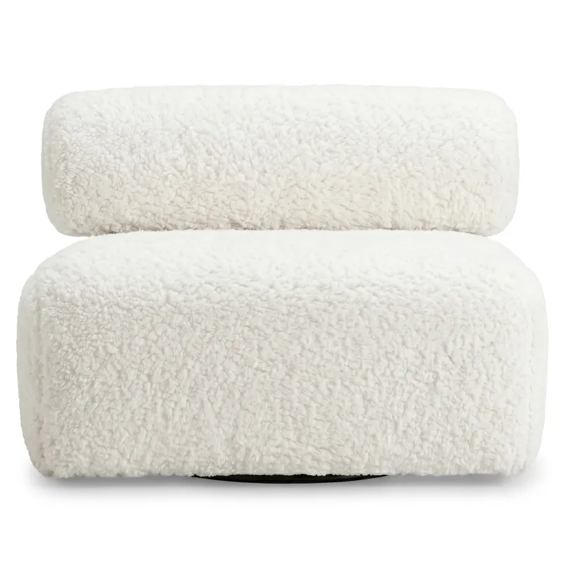 Paley Shearling Swivel Chair