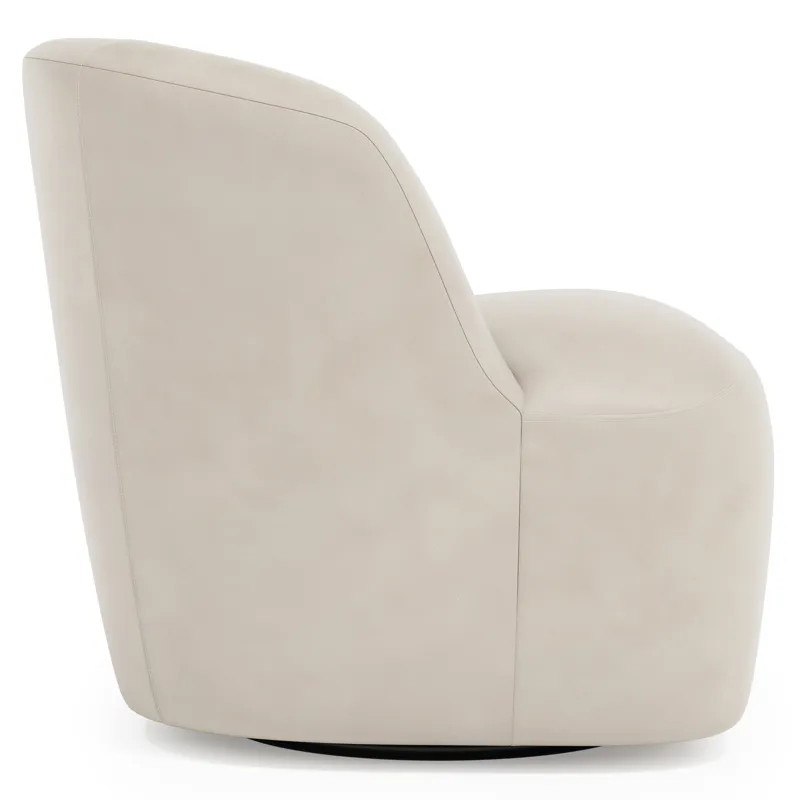 Tilly Leather Swivel Chair